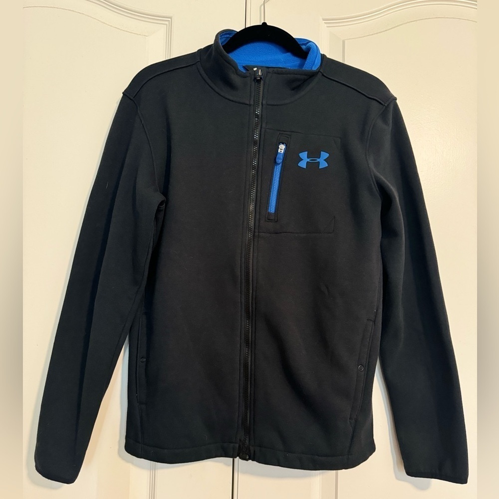 Underarmour Youth Boys Long Sleeve Cold Gear Jacket